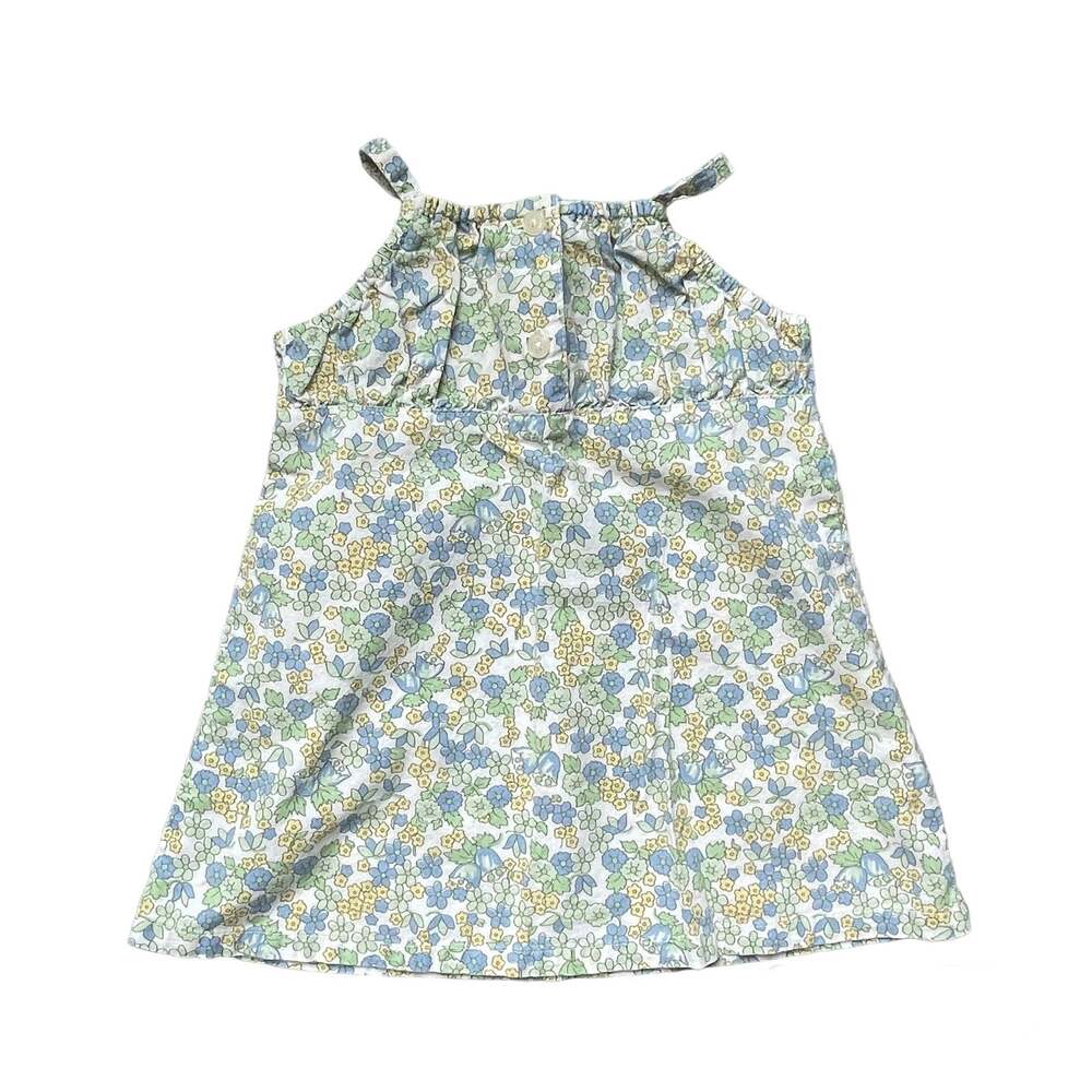 Baby Girls L 12-18 Months Old Navy Pastel Blue Green Summer Sundress w/ Bloomers